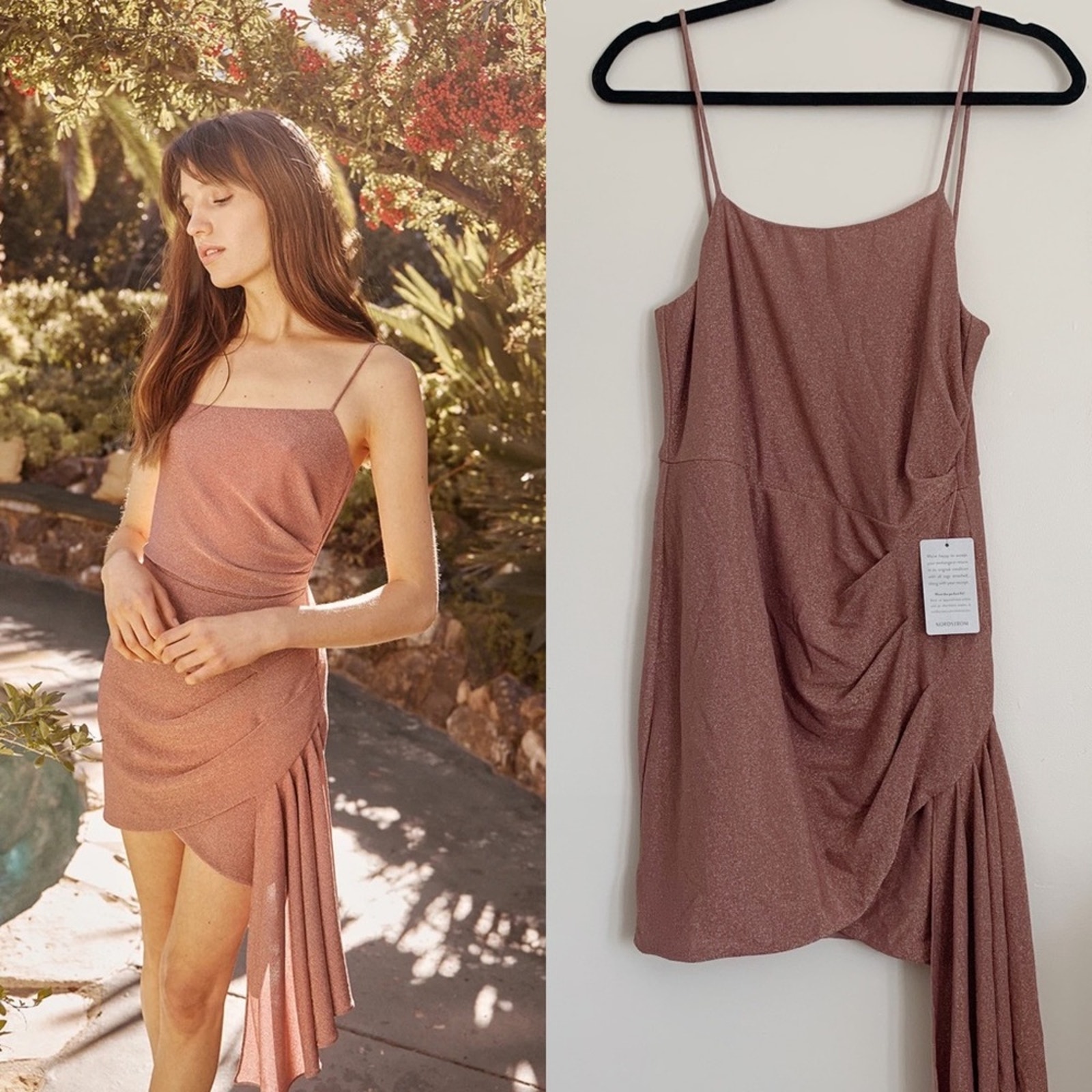 Pink Saylor Jaine Mini Dress L
